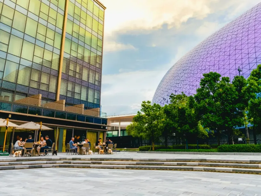 Pet-Friendly Dining- Outdoor Dining Area