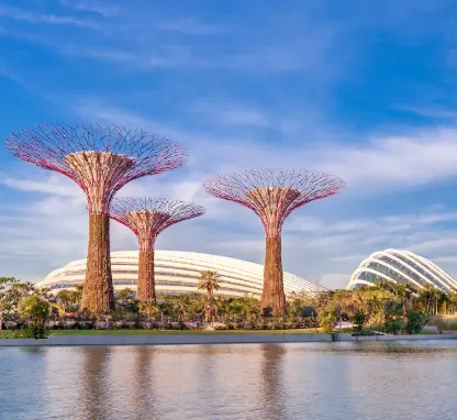 Gardens by the Bay, Universal Studios Singapore, Sentosa