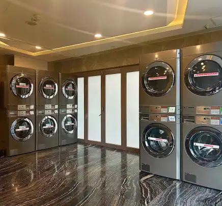 24-hours Self-Service Laundry Room