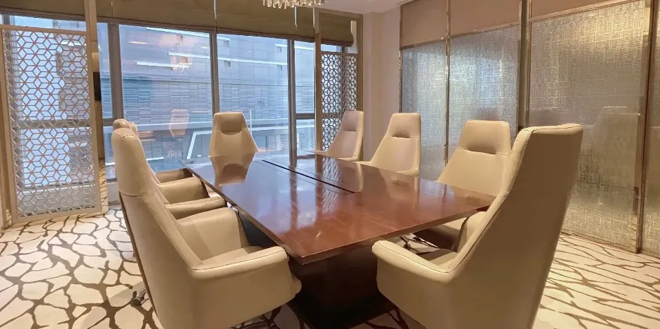 Boardroom seating for 6 in Dorsett Tsuen Wan Meeting room.