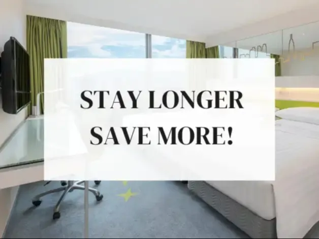 Stay Longer Save More post by Dorsett Tsuen Wan.